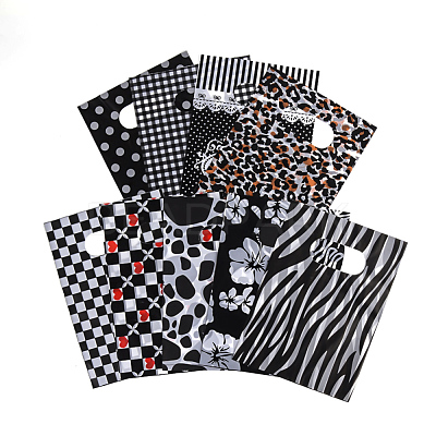Printed Plastic Bags PE-T003-45x55cm-01-1