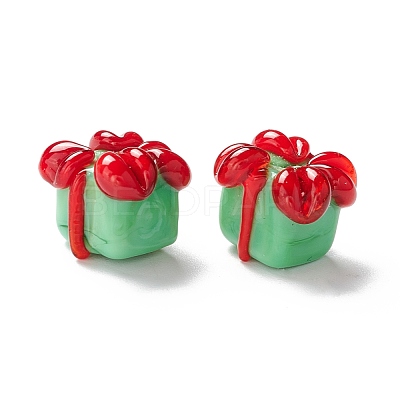 Handmade Lampwork Beads LAMP-I025-04B-1