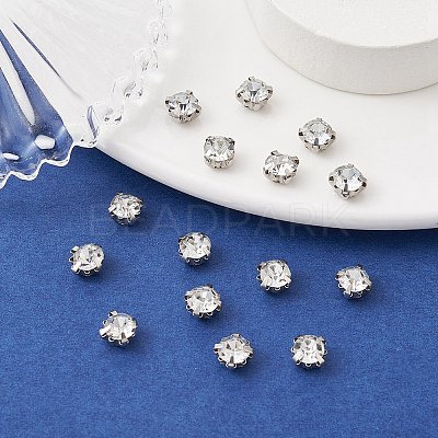 Square Sew on Rhinestone FIND-YW0003-10E-1