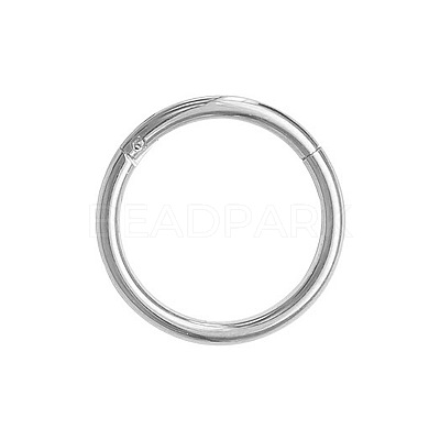 316L Surgical Stainless Steel Hoop Cartilage Earrings WGB51CA-33-1
