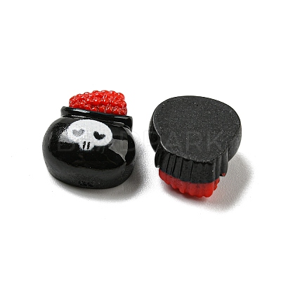 Halloween Theme Resin Decoden Cabochons RESI-C050-01K-1