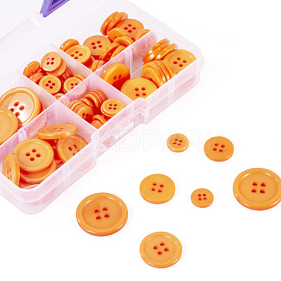 4-Hole Resin Buttons RESI-TA0004-11A-02-1