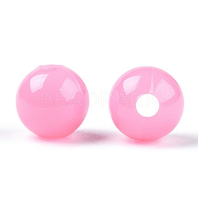 Opaque Plastic Beads KY-T005-6mm-602-1