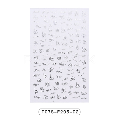 Nail Art Stickers MRMJ-T078-F205-02-1