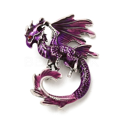 Dragon Enamel Pin Brooches X1-JEWB-F027-03-1
