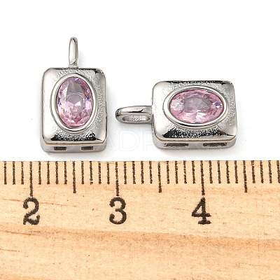 304 Stainless Steel Pendants STAS-L022-056P-04-1