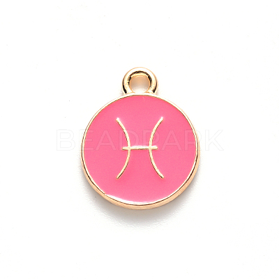 Alloy Enamel Pendants LS-X-ENAM-S124-01B-03H-1