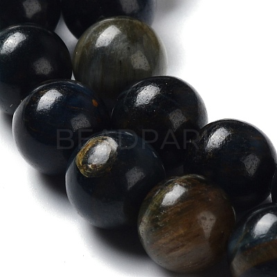 Natural Tiger Eye Dyed Beads Strands G-B046-06-A-1