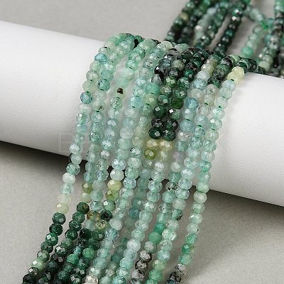 Natural Emerald Beads Strands G-Z106-A02-2mm-1
