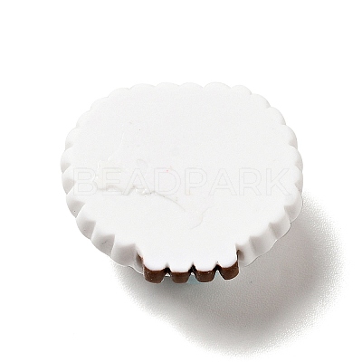 Cartoon Animal Opaque Resin Cabochons RESI-B012-07E-1
