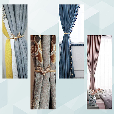 Curtain Tieback AJEW-WH0168-13B-1