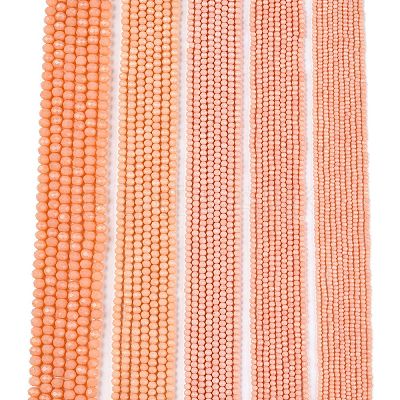 Opaque Solid Color Imitation Jade Glass Beads Strands EGLA-A044-P2mm-D33-1