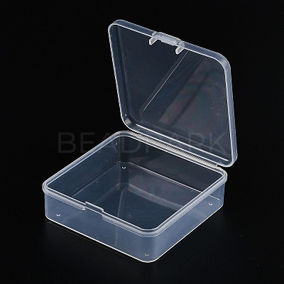 Plastic Bead Containers with Hinged Lid CON-Z007-03B-1