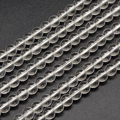 Synthetic Quartz Round Bead Strands PIEG-J002-16-4mm-1