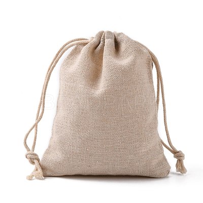 Cotton Packing Pouches Drawstring Bags X-ABAG-R011-12x15-1