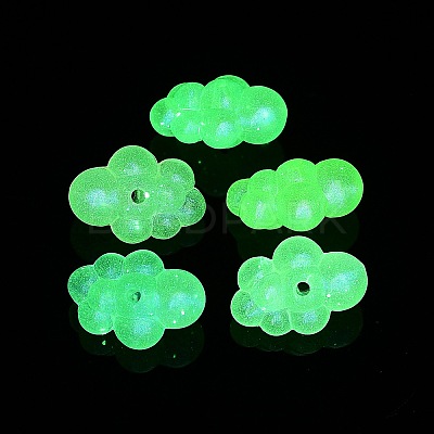Transparent Acrylic Beads X-OACR-Z013-02A-1