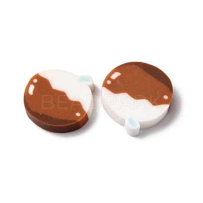 Handmade Polymer Clay Cabochons CLAY-B007-03H-1