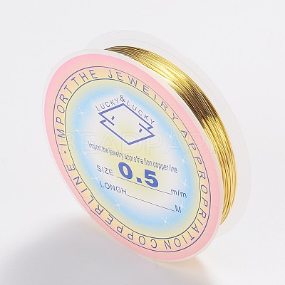 Copper Jewelry Wire CWIR-CW0.5mm-07-1