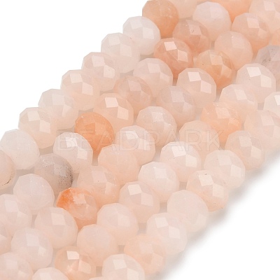 Natural Pink Aventurine Beads Strands G-Z111-A05-1