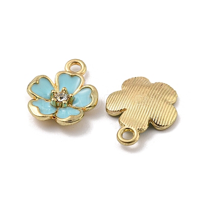 Alloy Enamel Pendants ENAM-D063-01G-01-1