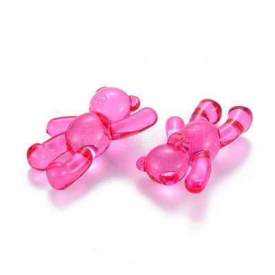Transparent Acrylic Beads MACR-S373-01B-906-1