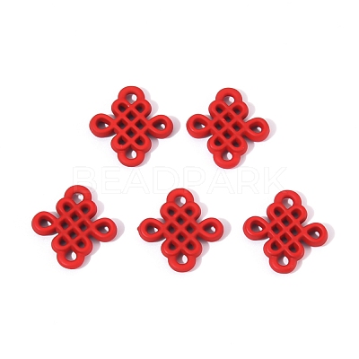 Baking Paint Alloy Chandelier Component Links PALLOY-R138-09-1