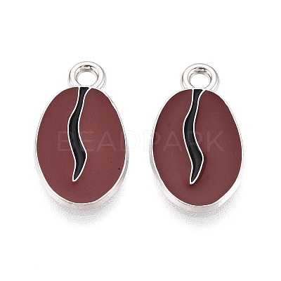 Alloy & Enamel Pendants ENAM-T021-57P-1