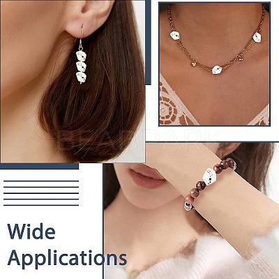 8Pcs Handmade Porcelain Beads PORC-CJ0001-32-1