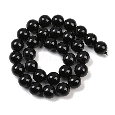 Natural Tourmaline Bead Strands G-H1603-12mm-1