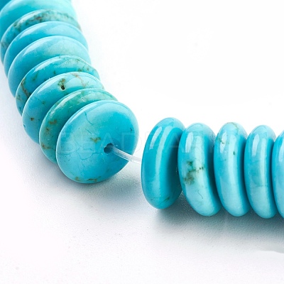 Natural Howlite Heishi Beads Strands X-TURQ-G102-03A-1