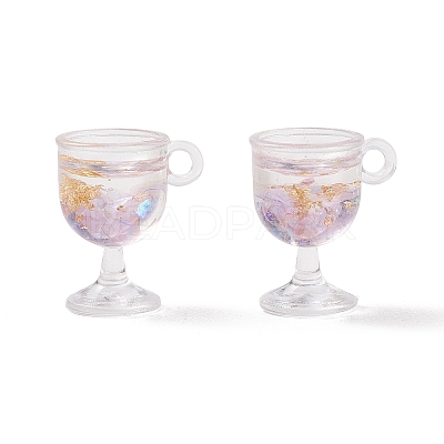 Resin Cup Pendants X-CRES-S359-10E-1