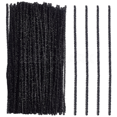 100Pcs DIY Iron & Plush Sticks FIND-CY0002-24A-1