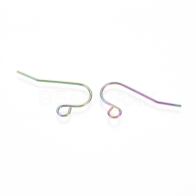 Ion Plating(IP) Stainless Steel Earring Hooks STAS-L211-15-M-1