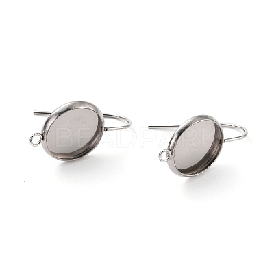 Tarnish Resistant 304 Stainless Steel Earring Hooks STAS-F271-01C-P-1
