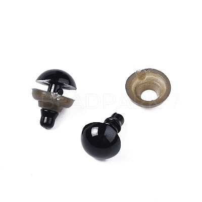 Craft Plastic Doll Eyes Stuffed Toy Eyes DIY-R039-9mm-07-1