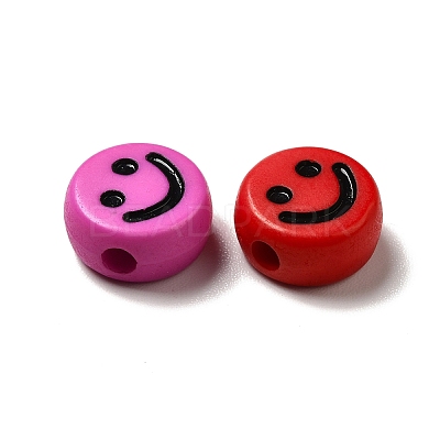 Opaque Acrylic Beads MACR-E012-01-M03-1