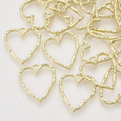 Rack Plating Alloy Open Back Bezel Pendants LS-PALLOY-N150-36-1