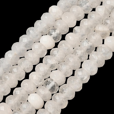 Natural Quartz Crystal Beads Strands G-R186-14-1