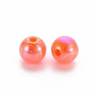 Opaque Acrylic Beads MACR-S370-D8mm-20-1
