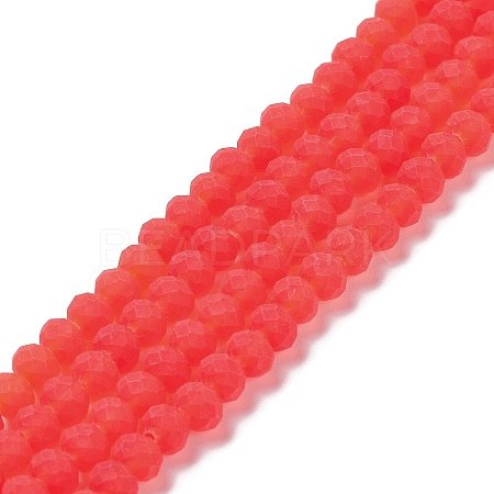 Transparent Glass Beads Strands EGLA-A034-T4mm-MD01-1