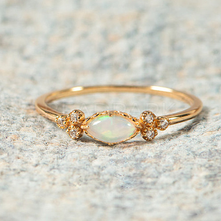 Alloy Rhinestone Plain Band Rings PW-WG1313D-05-1