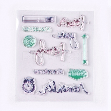 Silicone Stamps DIY-L038-E08-1