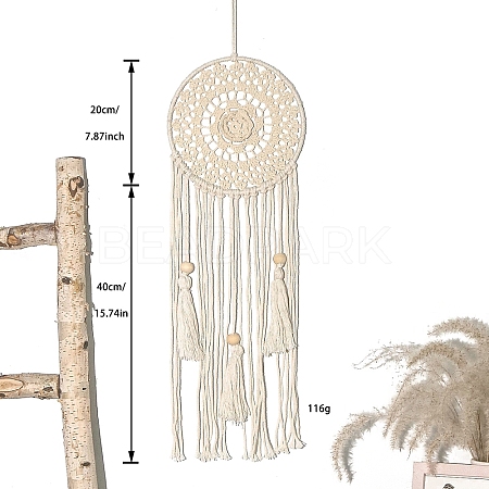 Bohemian Style Cotton Pendant Decorations PW-WG54175-03-1