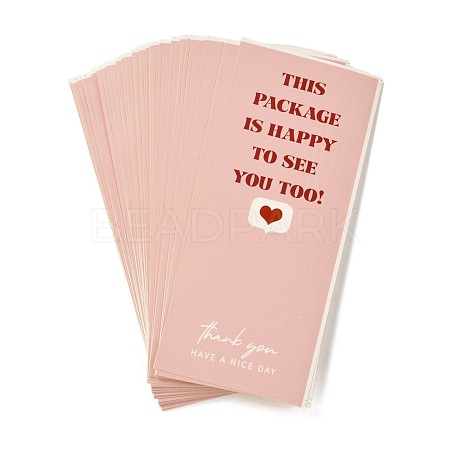 Coated Paper Sealing Stickers DIY-F085-01B-04-1
