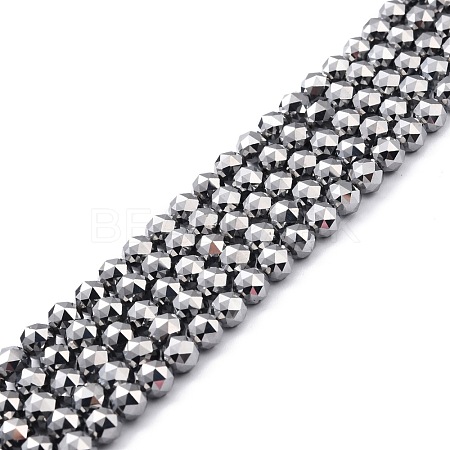 Terahertz Stone Beads Strands G-D461-13B-1