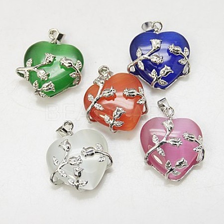 Cat Eye Pendants X-CE-H006-M-1