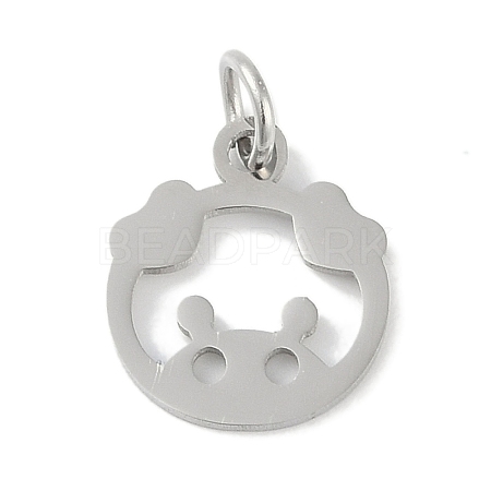 Non-Tarnish 304 Stainless Steel Pendants STAS-L279-001P-10-1