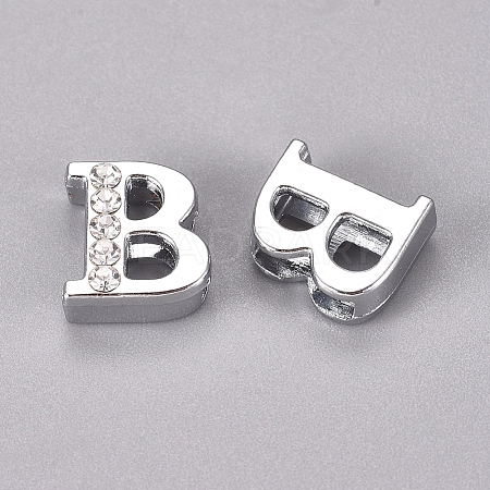 Alloy Slide Charms LS-PALLOY-WH0066-21B-1