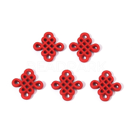 Baking Paint Alloy Chandelier Component Links PALLOY-R138-09-1