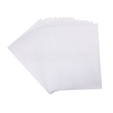 Frosted Heat Shrink Sheets Film DIY-WH0134-B01-1